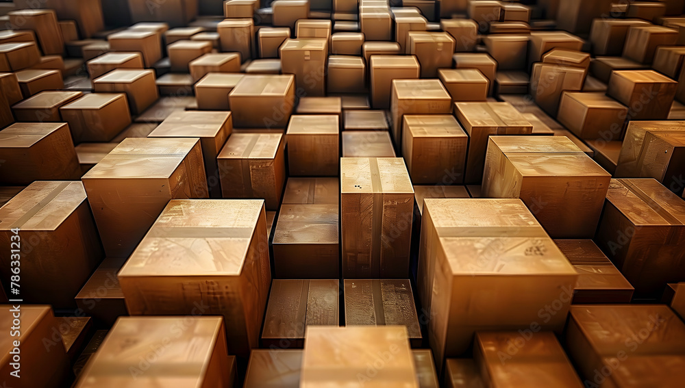 Cardboard Boxes: A Diverse Display of Packaging Varieties Cardboard Boxes: A Diverse Display of Packaging Varieties