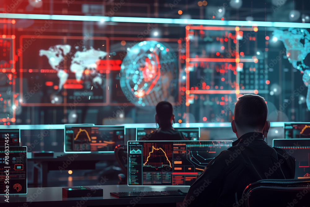 digital simulations of cyber defense mechanisms, highlighting the importance of cybersecurity in modern military operations in high tech style. digital simulations of cyber defense mechanisms, highlighting the importance of cybersecurity in modern military operations in high tech style.