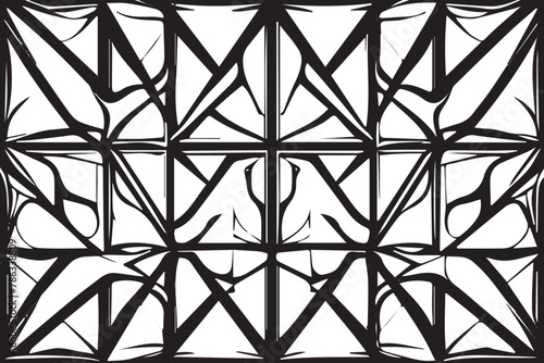 Black and white symmetrical textures: circular, square, rectangular, smooth, and beautiful irregular patterns. 🖤⚪