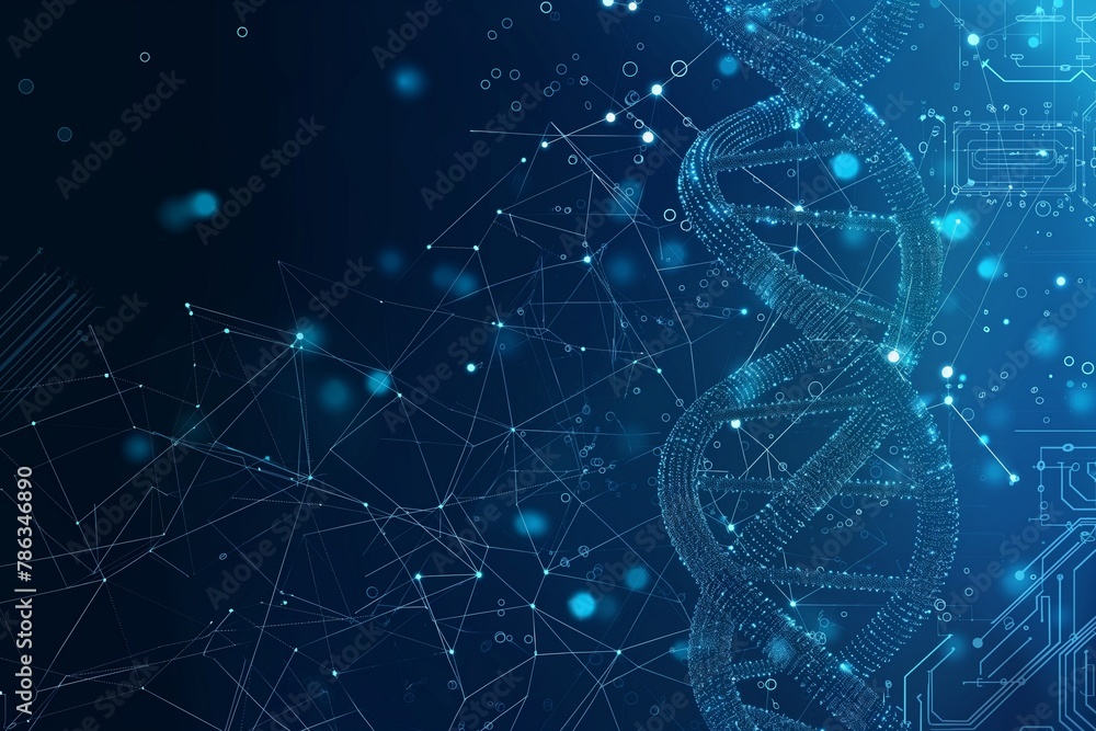 DNA double helix in light blue futuristic style, DNA background, medical background, DNA double helix background, genetic background, banner for genetic science, medical banner DNA double helix in light blue futuristic style, DNA background, medical background, DNA double helix background, genetic background, banner for genetic science, medical banner