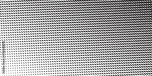 Gradient Dots Background. Grunge Pattern. Black and White Texture.