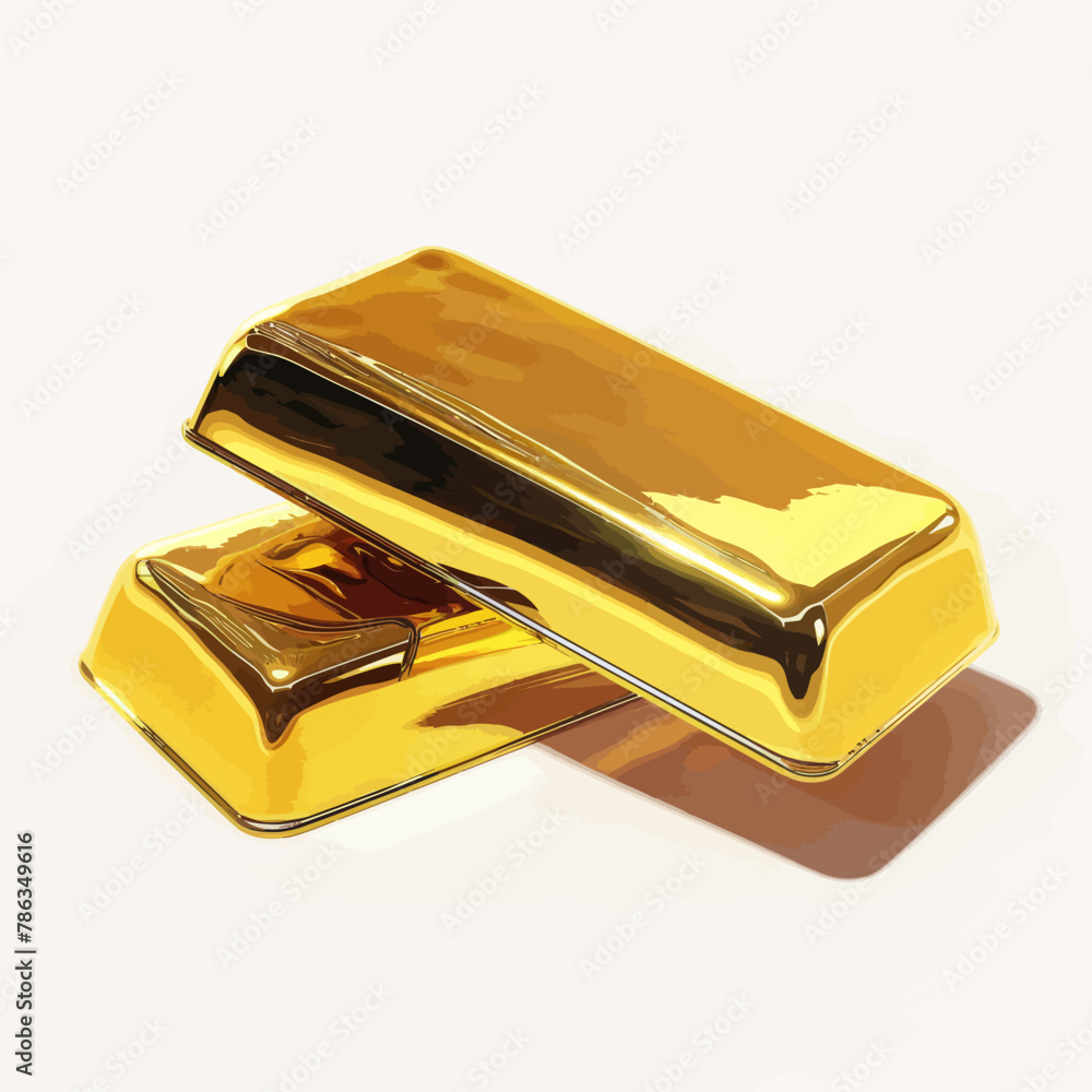 a couple of gold bars sitting on top of each other a couple of gold bars sitting on top of each other