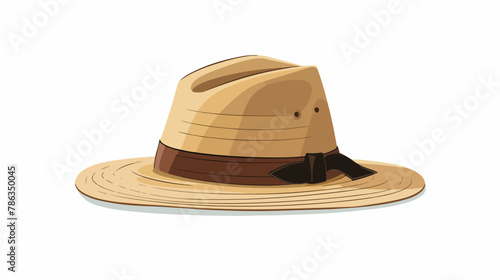Safari hat icon clipart isolated vector illustration 
