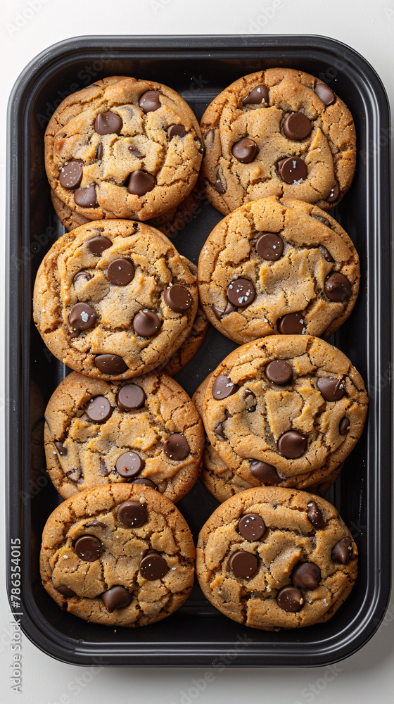 Cookies with chocolate chips Cookies with chocolate chips
