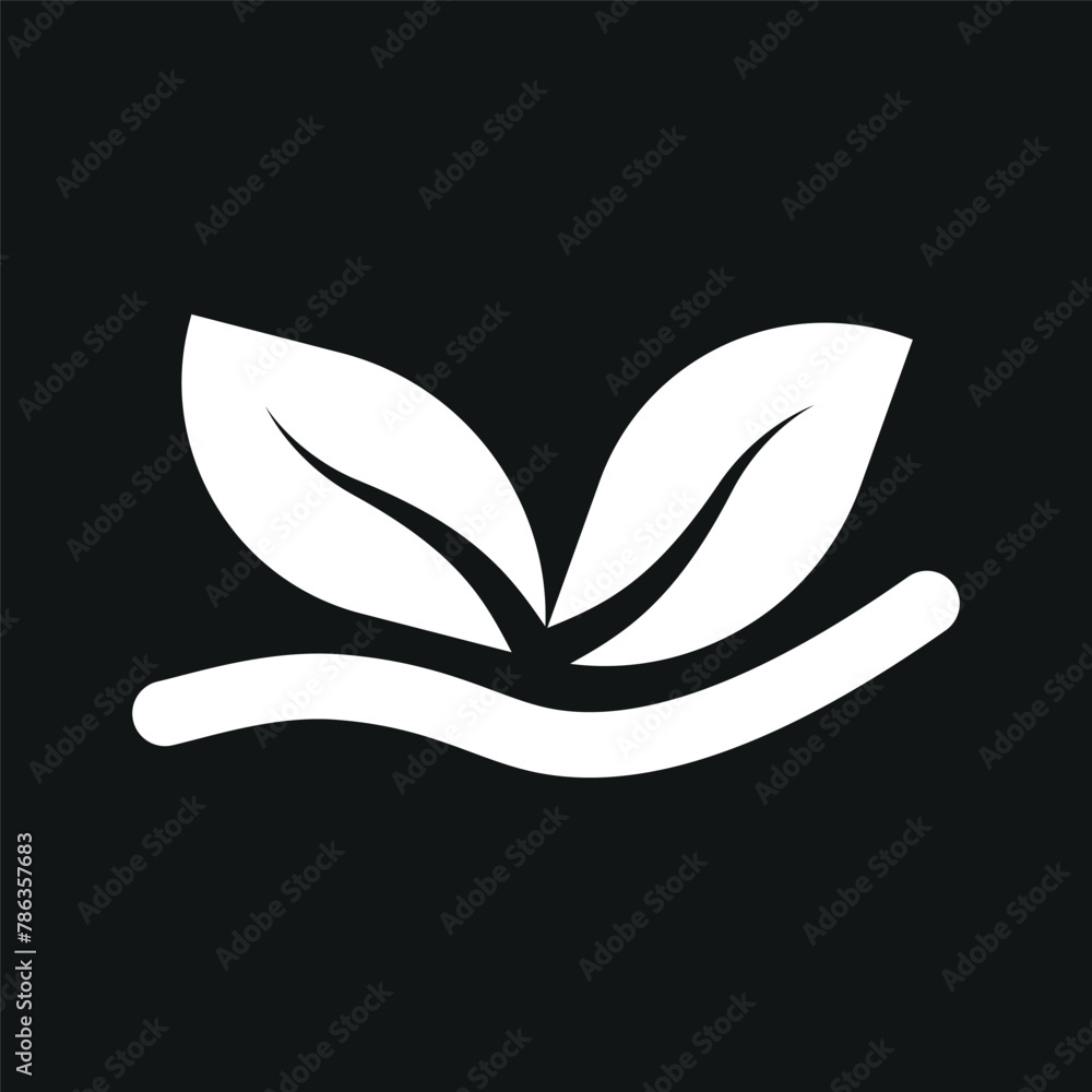 Fototapeta premium plant icon simple design art eps 10