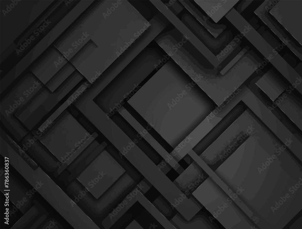 an abstract black background with squares and rectangles an abstract black background with squares and rectangles