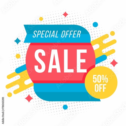 Special Offer Sale Background