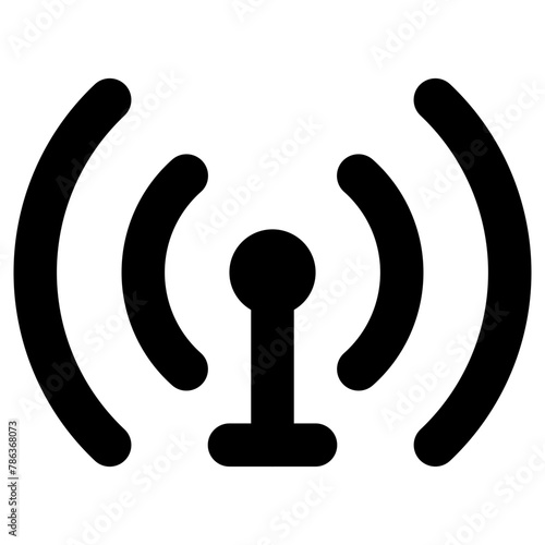 hotspot icon, simple vector design