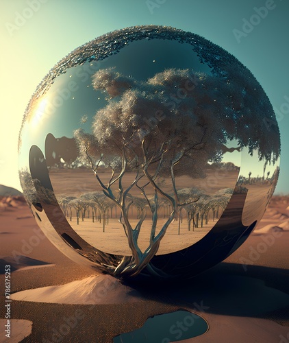 earth in space
