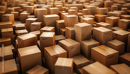 Cardboard Boxes  A Diverse Display of Packaging Varieties