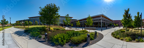 Scenic Landscape of Owens Community College Campus Featuring its Infrastructure and Greenery photo