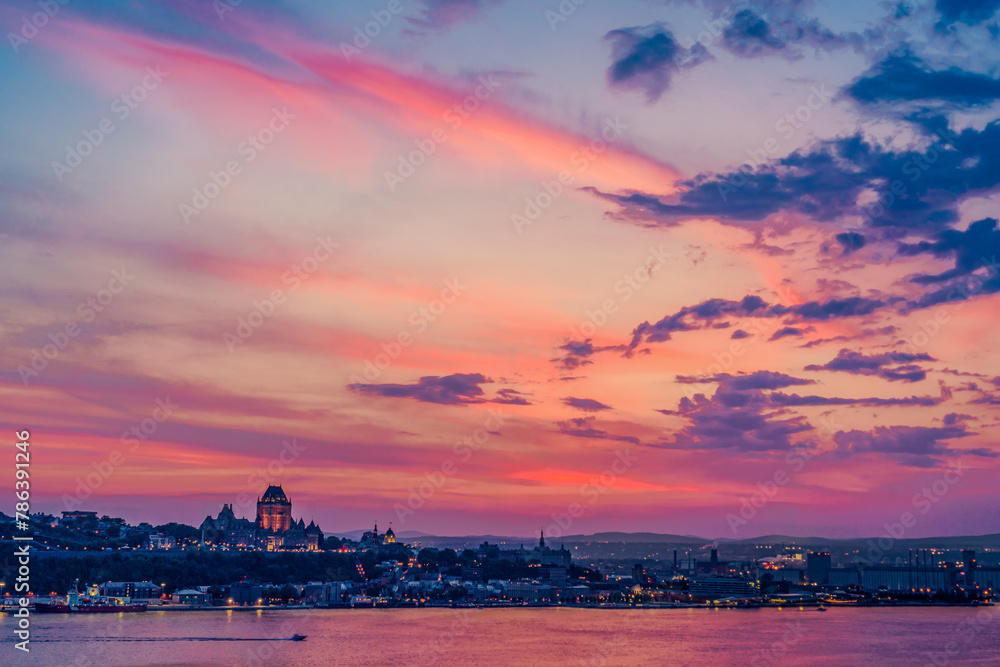 Obraz premium Quebec Sunset