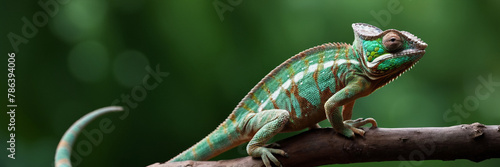 chameleon on a branch