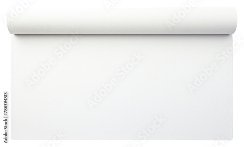 PNG Yoga mat s paper white