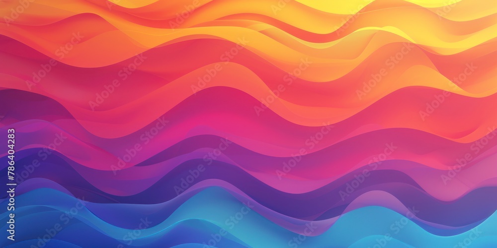 background gradient full color type  3D, geometric, wave, liquid suitable for digital and print