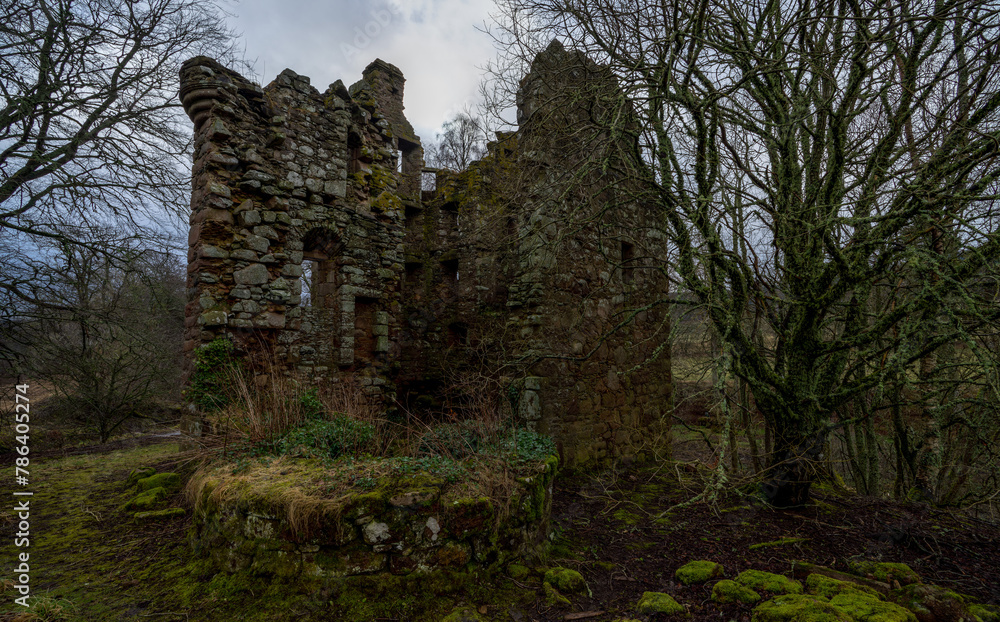 Corse Castle near Lumphanan in Aberdeenshire, Scotland