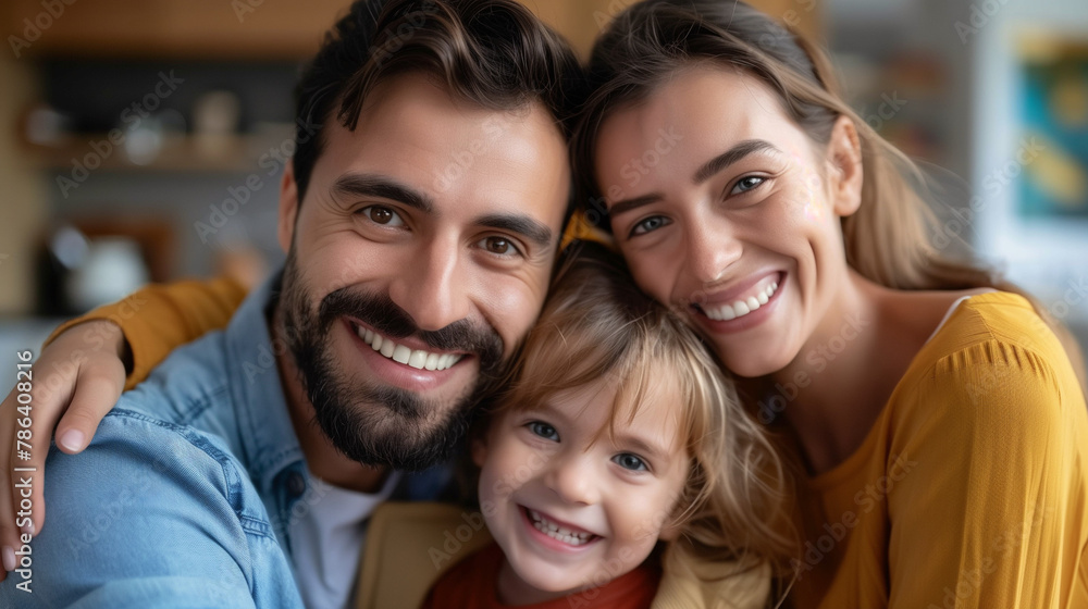portrait of a happy family portrait of a happy family