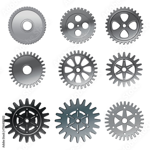 set of gears