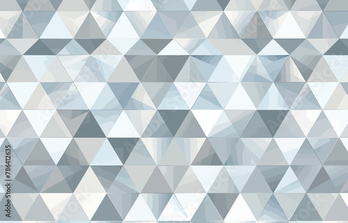 a gray and white abstract background with triangles