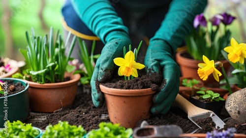 Springtime Gardening: Hands-on with Daffodils