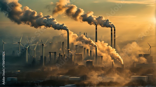  Implementing carbon pricing mechanisms such as carbon taxes or cap and trade systems to incentivize emission reductions and promote investment in low carbon technologies  photo