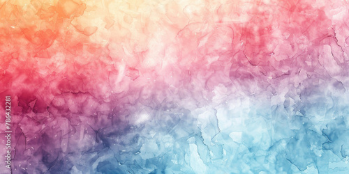 Abstract Colorful Watercolor Background with Red, Blue and Yellow Color Scheme for Creative Design Projects and Artistic Concepts