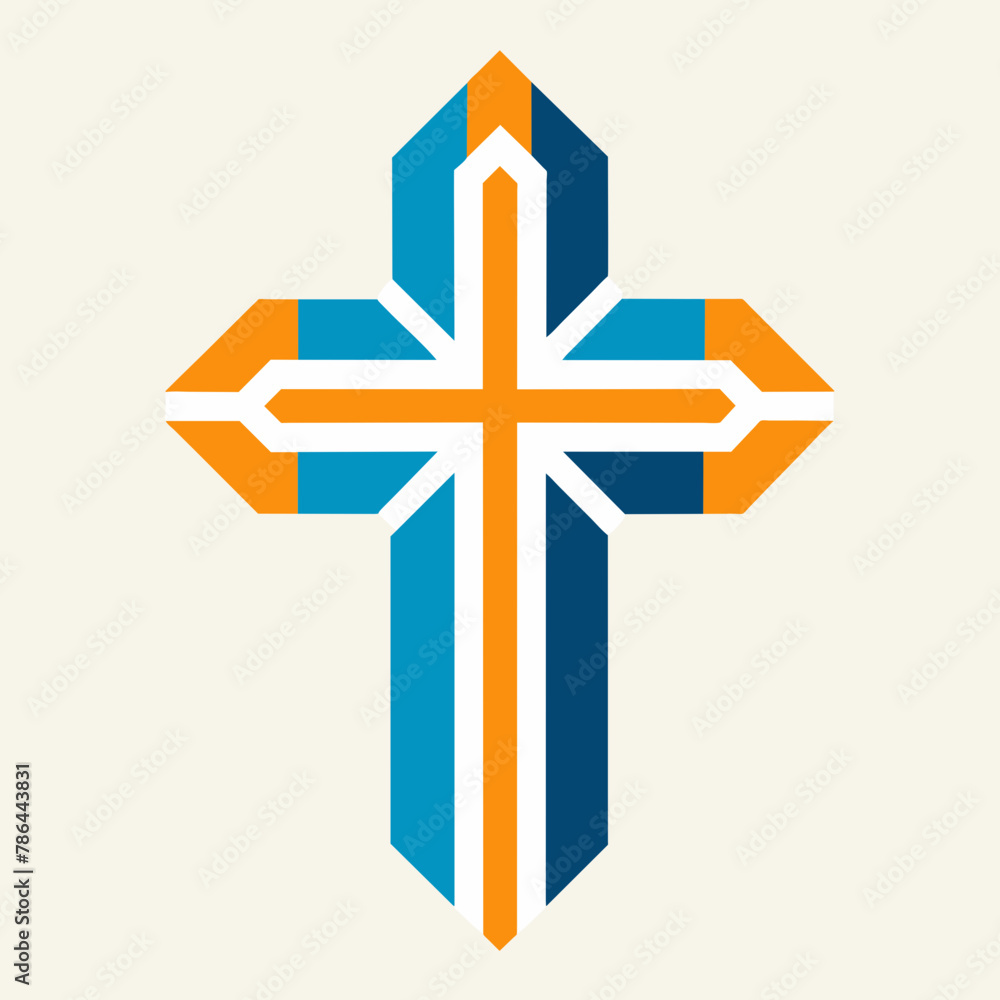 Vector Design for Christian Cross Vector Design for Christian Cross