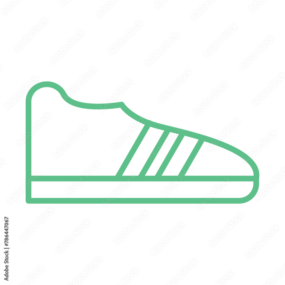 Running Shoe icon design Running Shoe icon design