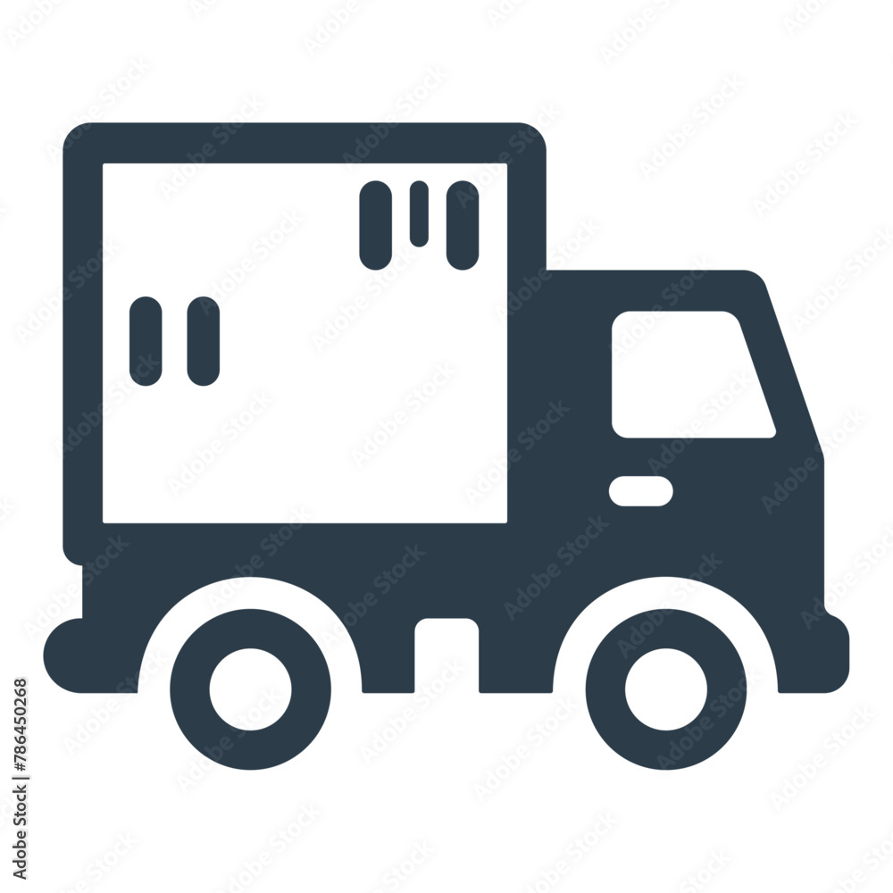 Truck: An Iconic and Versatile Illustration Perfect for Icons and Logos, Signifying Power, Reliability, and Efficiency in Transportation Truck: An Iconic and Versatile Illustration Perfect for Icons and Logos, Signifying Power, Reliability, and Efficiency in Transportation