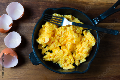 Cuadro en lienzo scrambled eggs