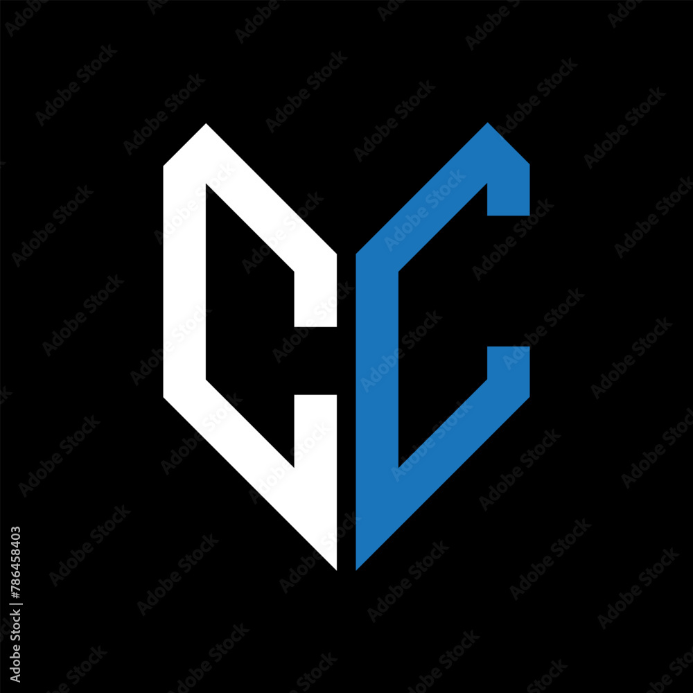 CC letter logo design on Black background. CC creative initials letter logo concept. CC letter design.
CC letter logo design on Black background. CC creative initials letter logo concept. CC letter design.