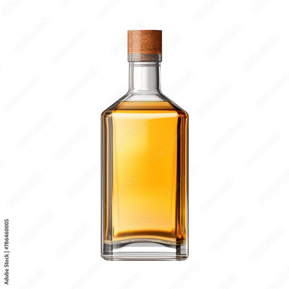 liquor bottle mockup on a transparent background liquor bottle mockup on a transparent background