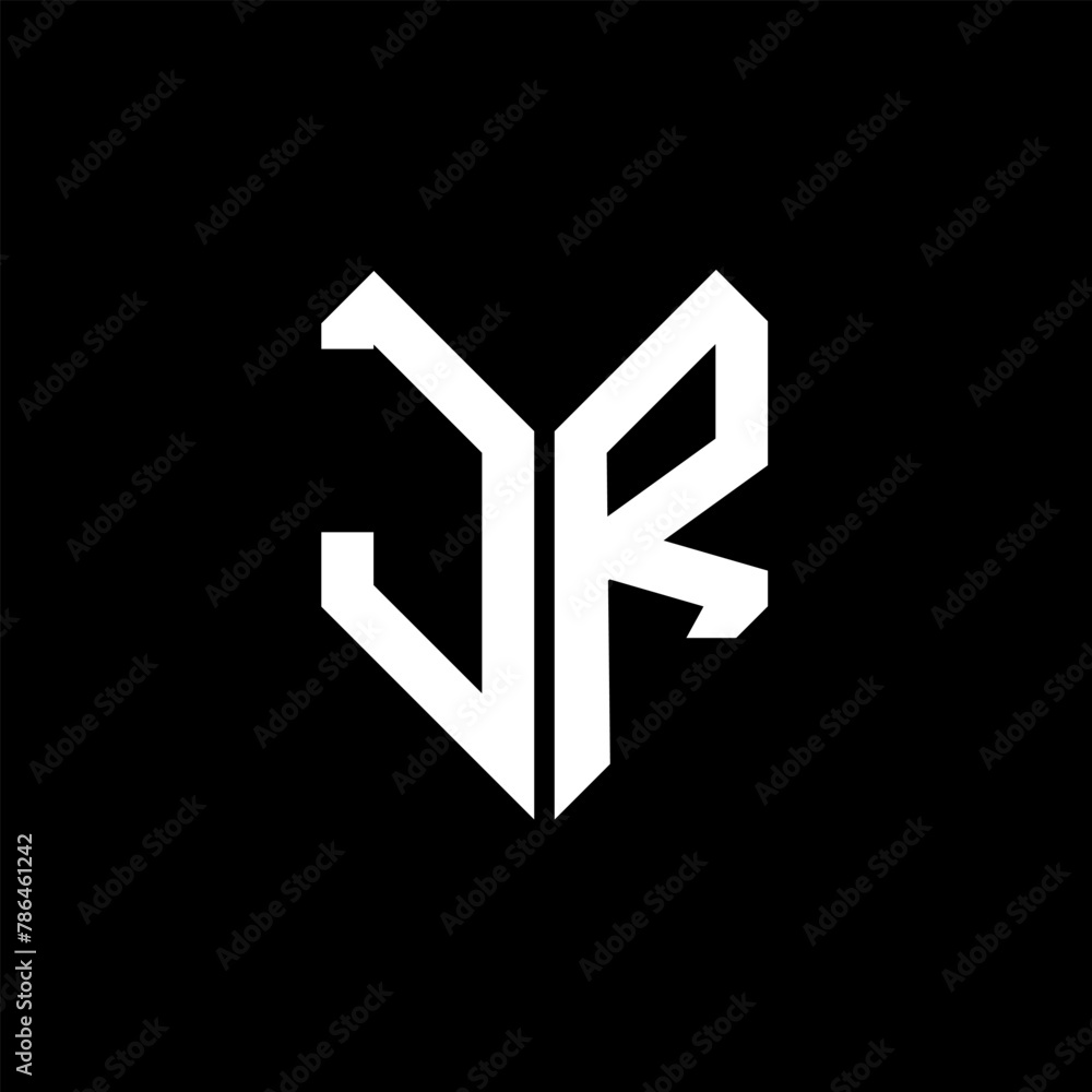 JR letter logo design on Black background. JR creative initials letter logo concept. JR letter design.
JR letter logo design on Black background. JR creative initials letter logo concept. JR letter design.