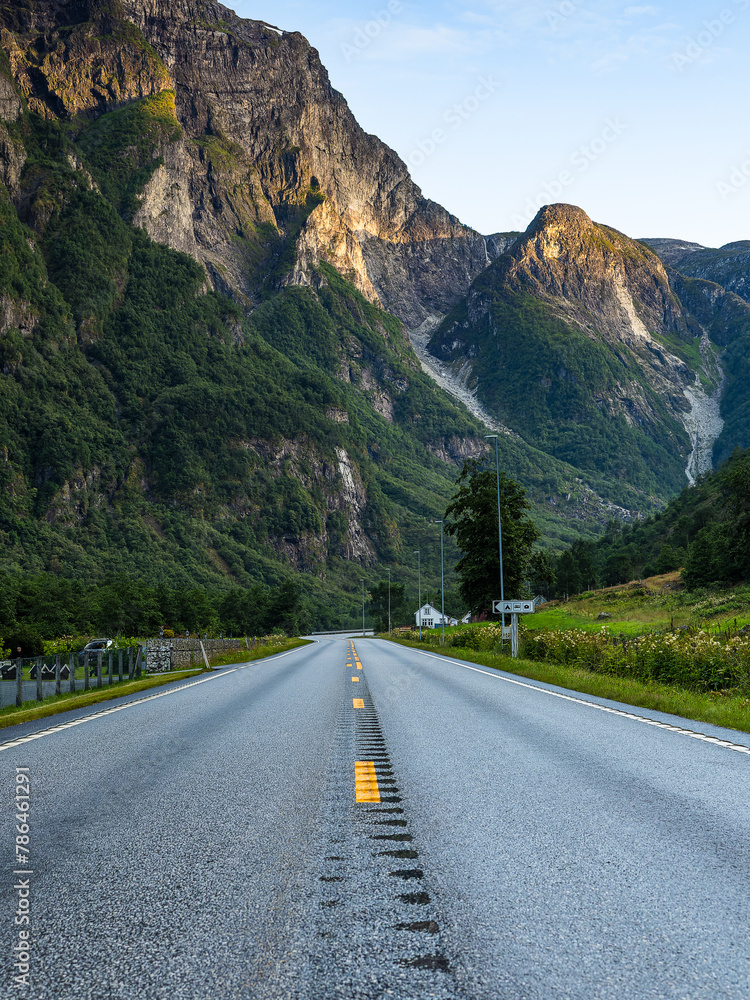 Naklejka premium Norwegen und Fjorde