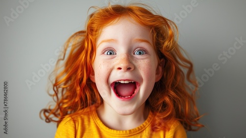 Joyful Ginger: Radiant Smile, Kids' Delight