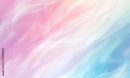 Minimalistic backdrop with soft, feminine hues wave gradient background