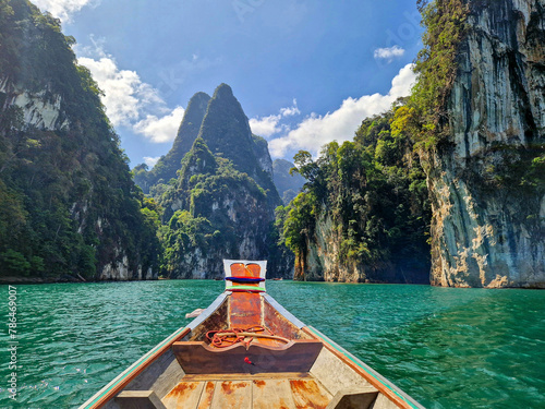 Khao Sok Cheow Lan Lake in Krabi, Thailand