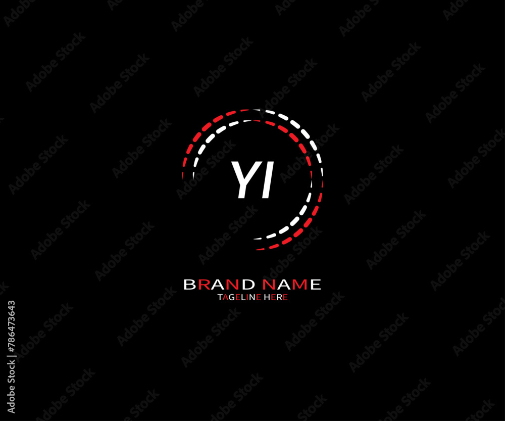 YI letter logo Design. Unique attractive creative modern initial YI initial based letter icon logo YI letter logo Design. Unique attractive creative modern initial YI initial based letter icon logo