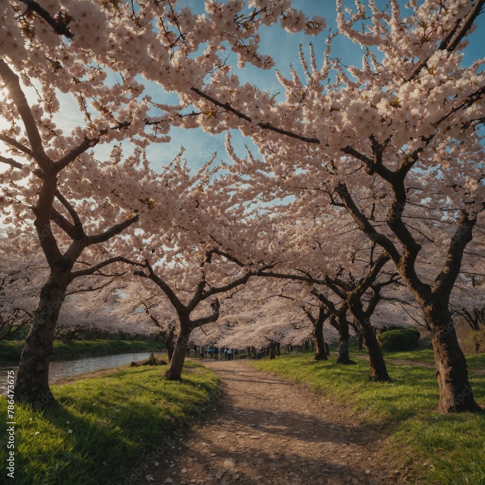 cherry blossom in spring