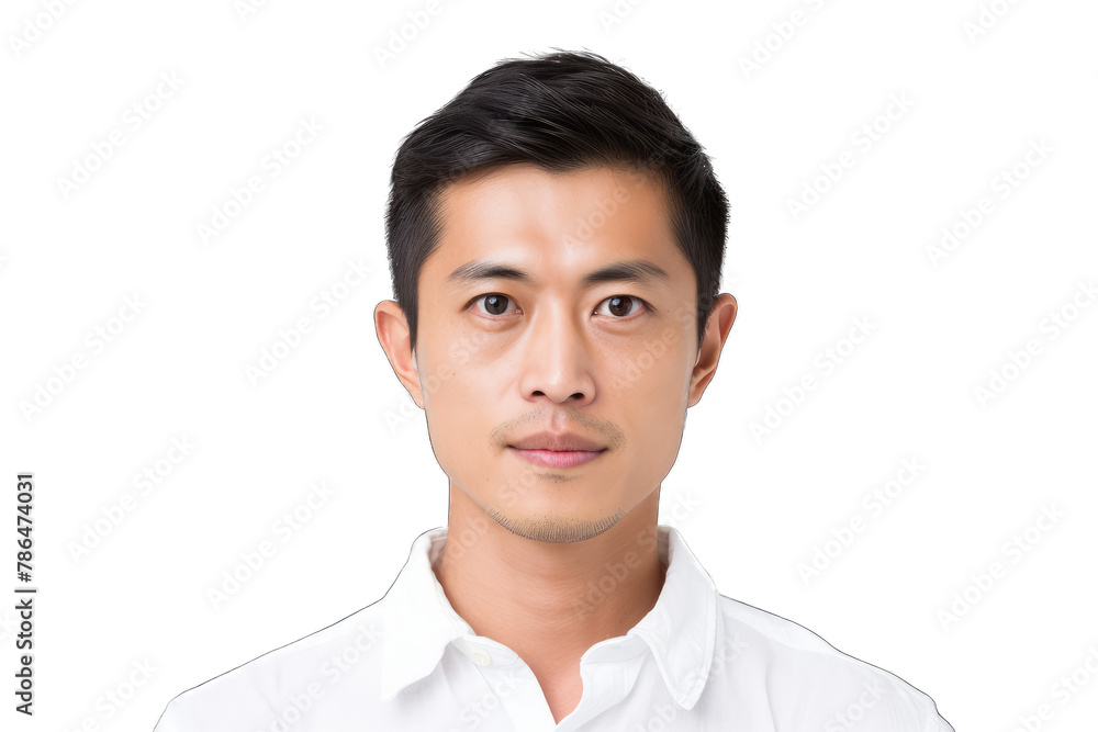 Professional Asian Man in White Dress Shirt - Transparent PNG Professional Asian Man in White Dress Shirt - Transparent PNG
