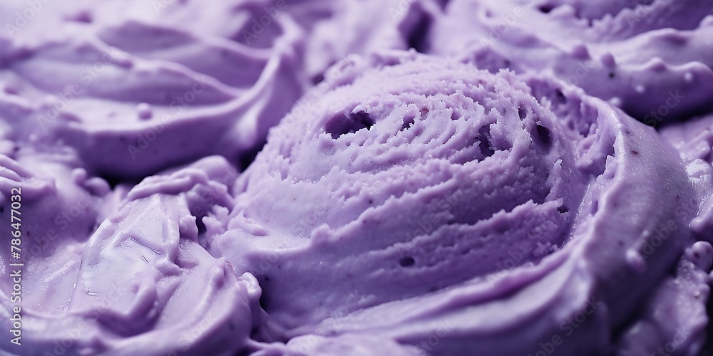 Ube ice cream background texture Ube ice cream background texture
