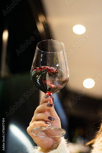 Photography Girando a taça de vinho