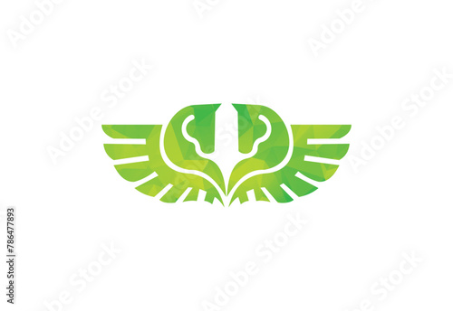 Horse Pegasus Logo - Unicorn Vector