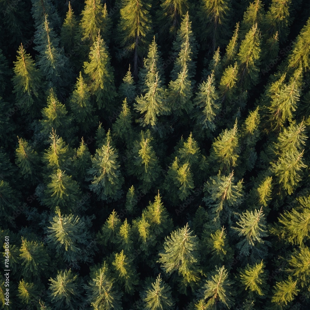 Beautiful landscapes inside the forest Beautiful landscapes inside the forest