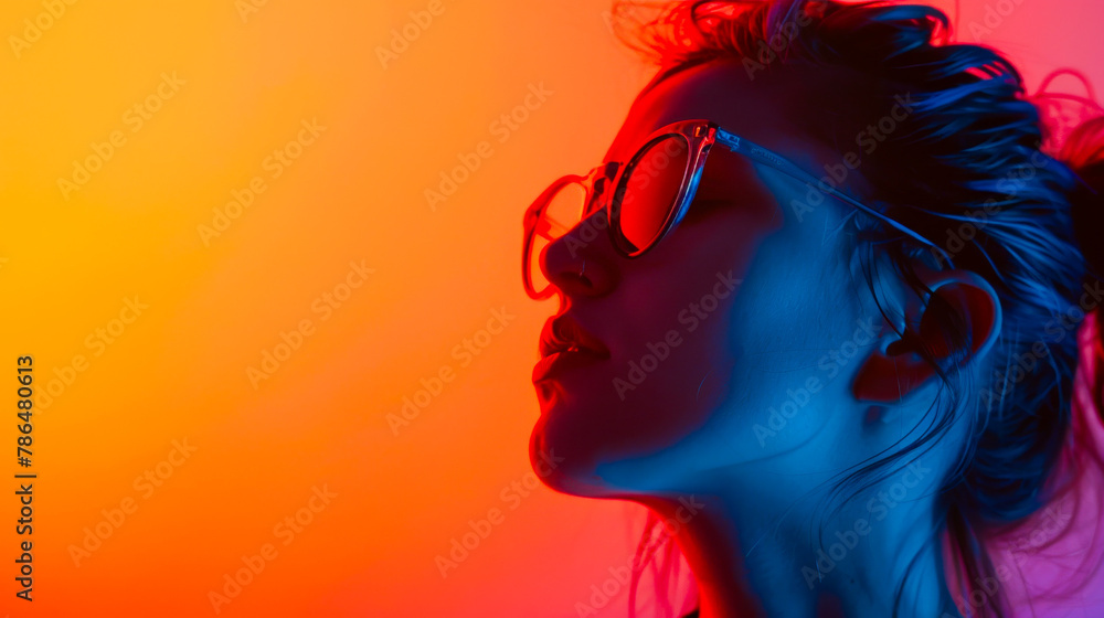 Portrait of Pride with Simple Gradient Portrait of Pride with Simple Gradient