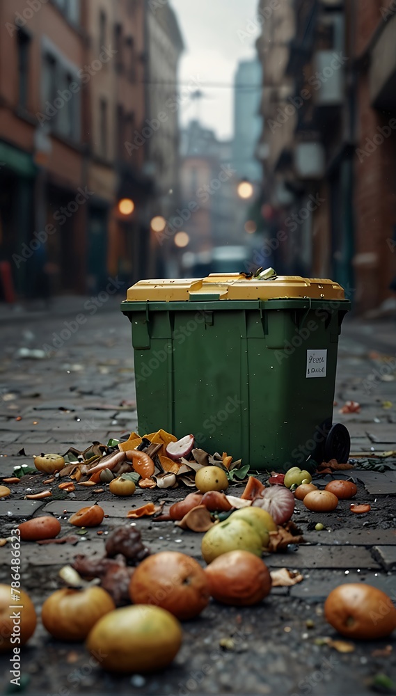Garbage that doesn't go into the bin Garbage in big cities, garbage problems Garbage that doesn't go into the bin Garbage in big cities, garbage problems