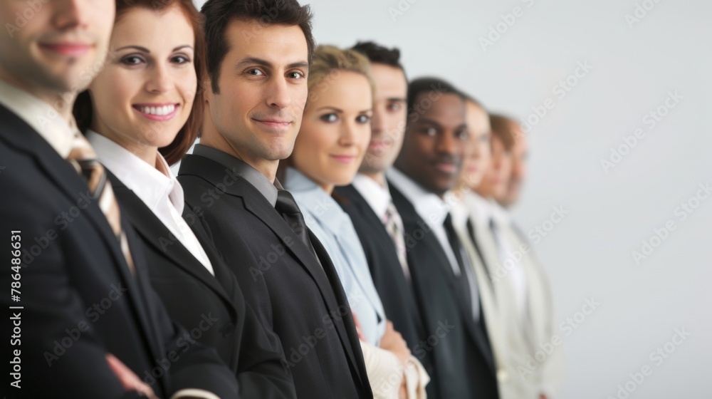 Group of Business People Standing Next to Each Other Group of Business People Standing Next to Each Other
