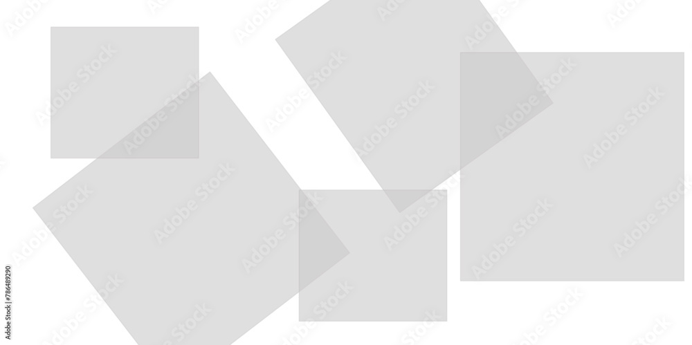 Fototapeta premium Abstract gray geometric overlapping square pattern. soft shadow on neutral light grey textured background. 3d architecture pattern design. Abstract composition business background for document design.