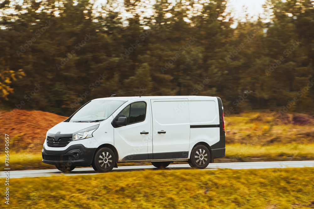 The Daily Route of a Commercial Delivery Van, Bringing Orders to Life The Daily Route of a Commercial Delivery Van, Bringing Orders to Life