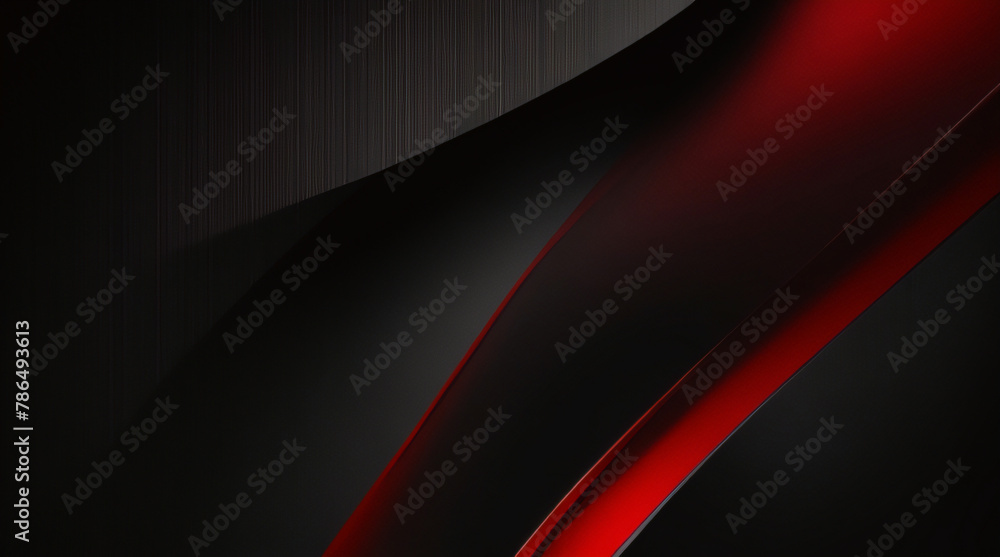 Abstraktes Rot und Schwarz sind helle Muster mit einem Farbverlauf mit Bodenwand, Metallstruktur, weichem Tech-Hintergrund, diagonalem Hintergrund, schwarz, dunkel, elegant, sauber und modern. Abstraktes Rot und Schwarz sind helle Muster mit einem Farbverlauf mit Bodenwand, Metallstruktur, weichem Tech-Hintergrund, diagonalem Hintergrund, schwarz, dunkel, elegant, sauber und modern.